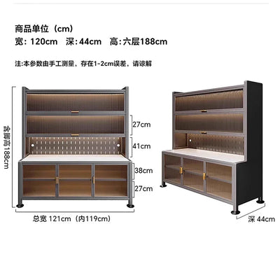 Kitchen Cabinets Cuisine Sideboard Display Cabinet Showcases Dining Room Chests Drawers Buffet Kitchen Multifunctional Furniture