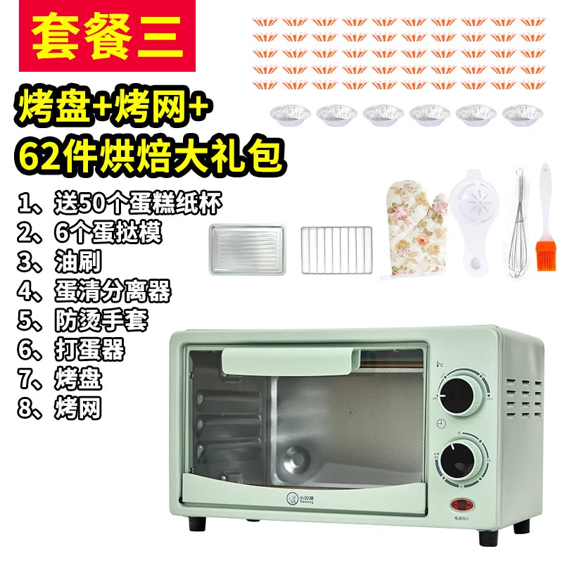 220V  Multi-functional Oven with Automatic Baking Function for Home and Commercial Use