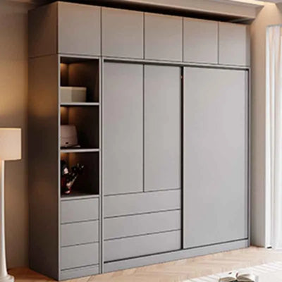 Bedroom Nordic Wardrobes Full Size Partition Storage Cabinet Wardrobes Organizer Apartment Szafa Na Ubrania Home Furniture