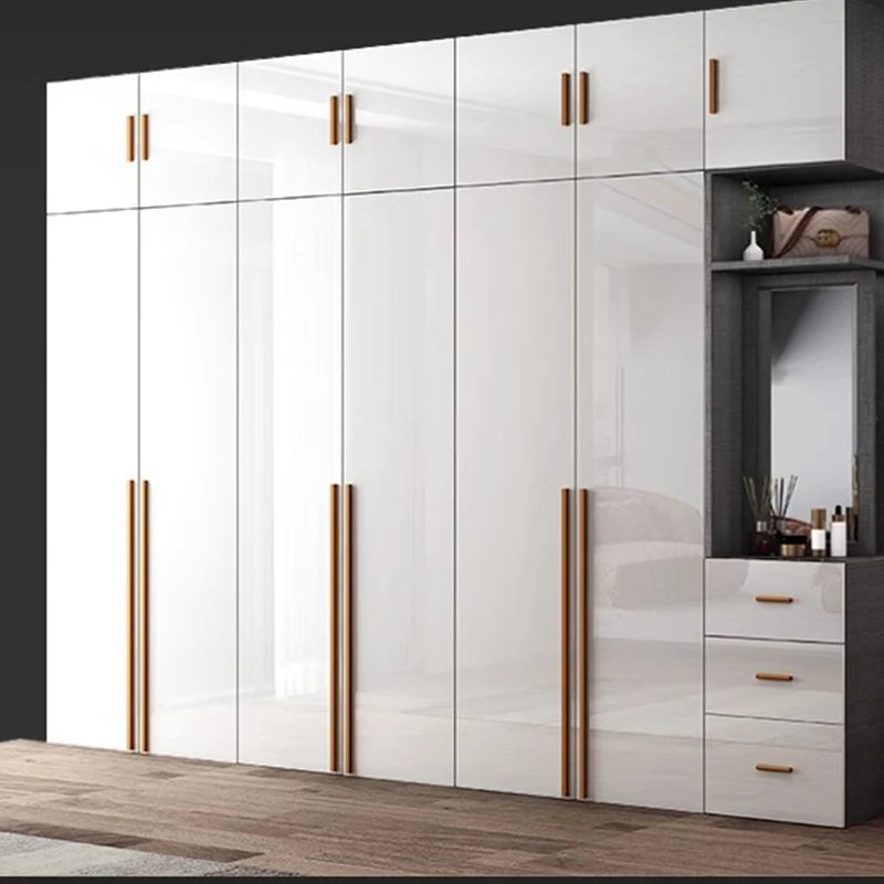 European Narrow Wardrobes Bathroom Ideas Garden Divider Bedroom Hotel Individual Rod Closet Luxury Guarda Roupa Wardrobes Closet