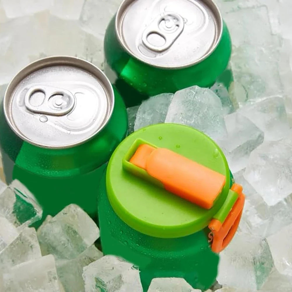 1/4 PCS Soda Can Lids with Straw Reusable Straw Soda Can Lid Portable Soda Can Lid for Canned Beverages Beer Juice