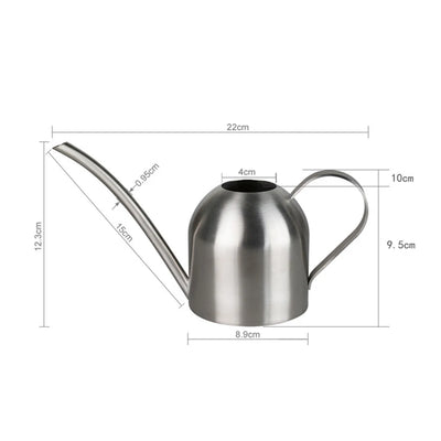 Stainless Steel Watering Pot Gardening Potted Small Watering Can With Handle For Watering Plants Flower Home Garden Tool