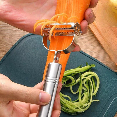 Stainless Steel Paring Knife Household Potato Scraper Multi-functional Fruit and Vegetable Peeler Grater Kitchen Kitchen Items