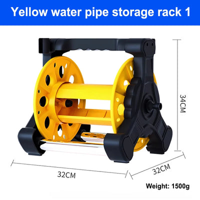 Car wash hose water gun organizer large yellow hose car garden hose reel hose hose hose organizer car wash watering artifacts