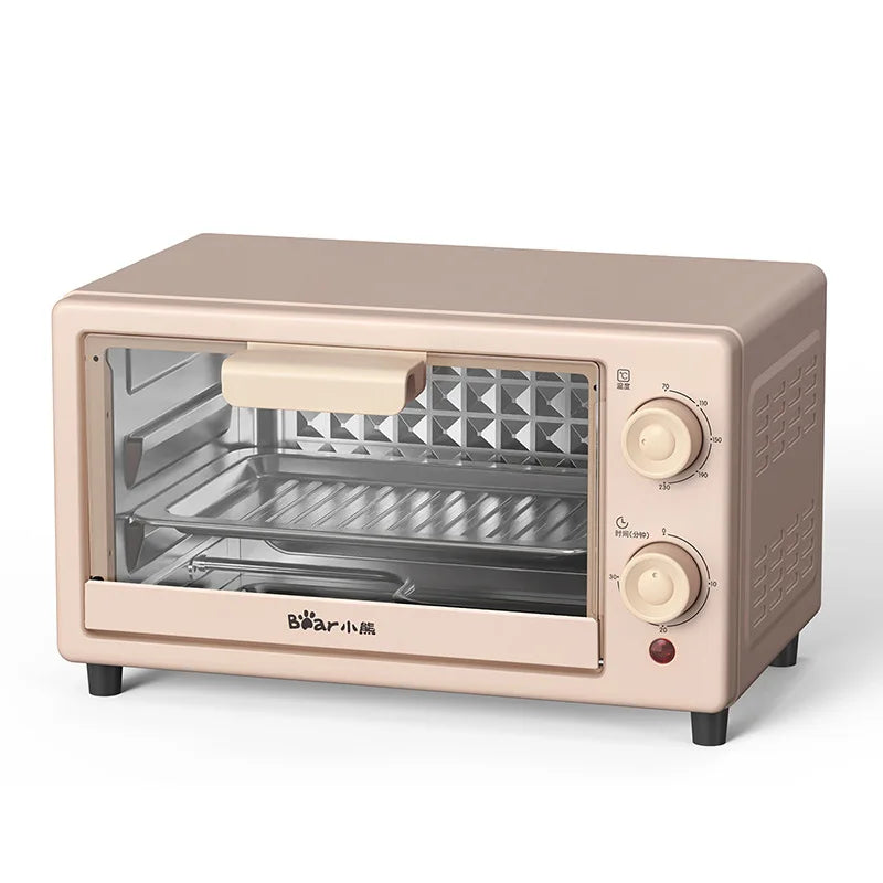 Bear F10R6 Home multifunctional electric oven 2024 small mini electric oven 10L large capacity baking bread cake oven