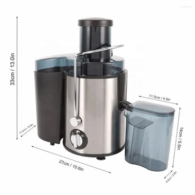 Juicer 800W Juicer Machine For Whole Fruits Extractor With 2 Speeds Household Juice Separation Juicer