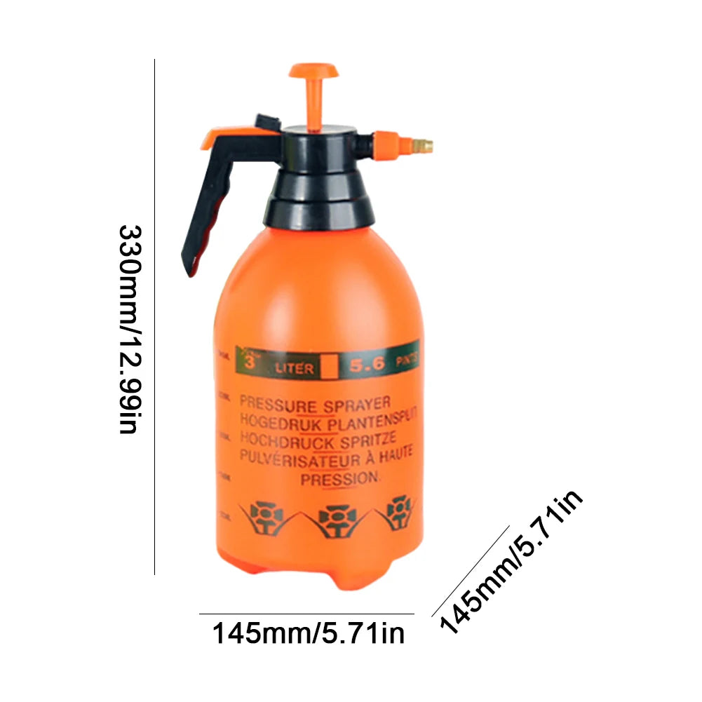 2L/3L/5L High-Pressure Garden Watering Can Watering Spray Disinfection Pneumatic Air Compression Pump Manual Pressure Sprayer