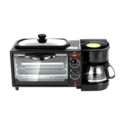 Four A Pizza Electrique Three In One Breakfast Machine Multifunctional Electric Egg Tart Baking Bread Electric Oven