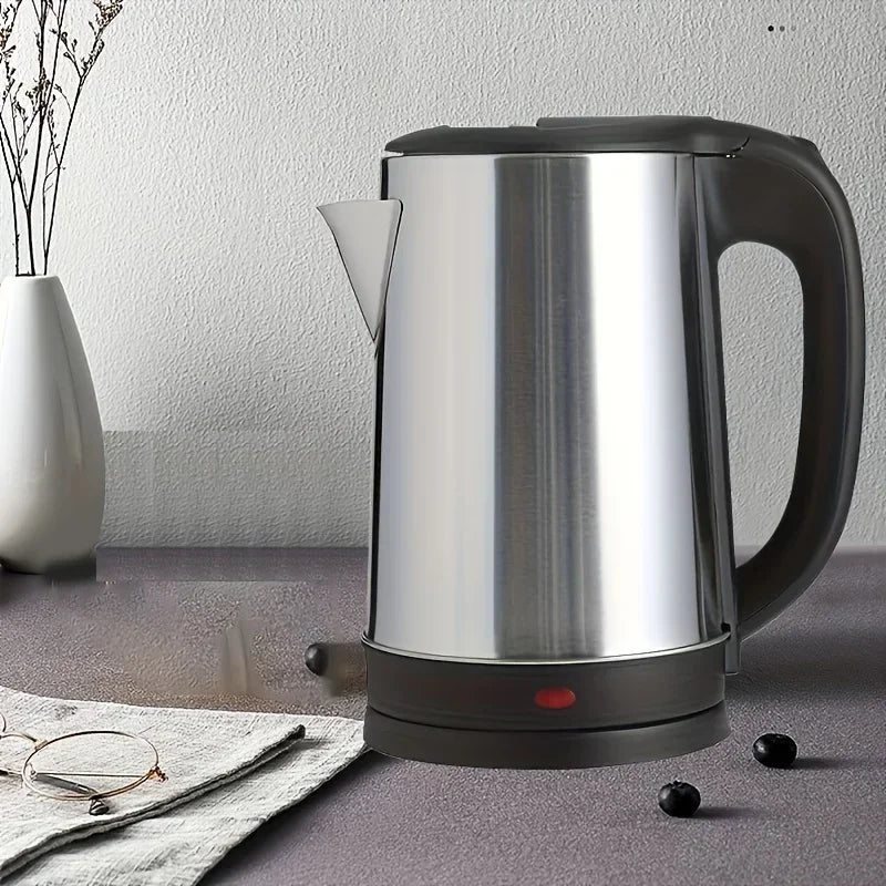 Stainless Steel Electric Kettle,Stainless Electric Teapot and Coffee Pot,BPA Free Water Heater,Automatically Closed and Dried