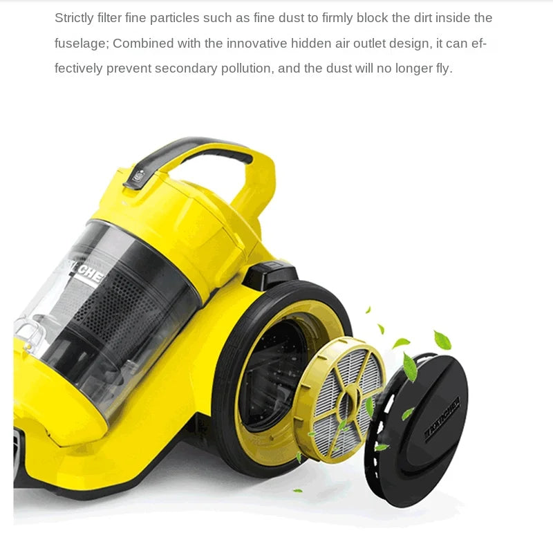 KARCHER Vacuum cleaner household large suction high power ultra-quiet mite removal all-in-one machine wired vacuum cleaner VC3