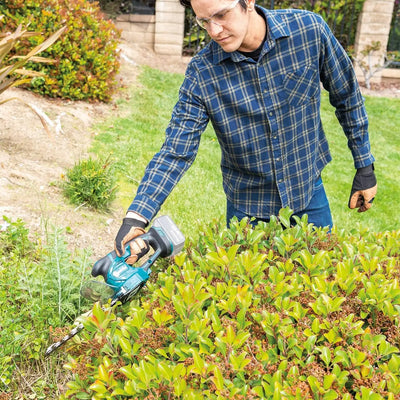 Lithium-Ion Cordless Grass Shear with Hedge Trimmer Blade, Tool Only