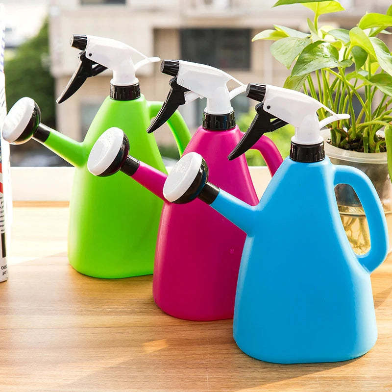 Watering Can with Sprayer Compact Portable Lightweight for Indoor Outdoor Plants