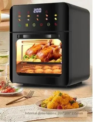 Smart 20L Air Fryer Oven Digital Support Customized Service Hot Deep Fryer Oven with Observation Window