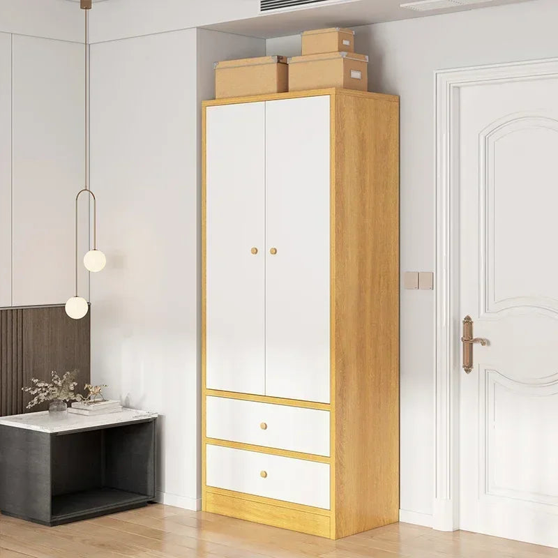 Wood Wardrobes Multifunction Storage Bedroom Designer Cupboard Clothes Drawer Vestidores Furniture