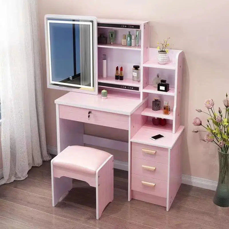 Dressing Table Small Apartment Dresser Modern Makeup Mirror Storage Cabinet 옷장