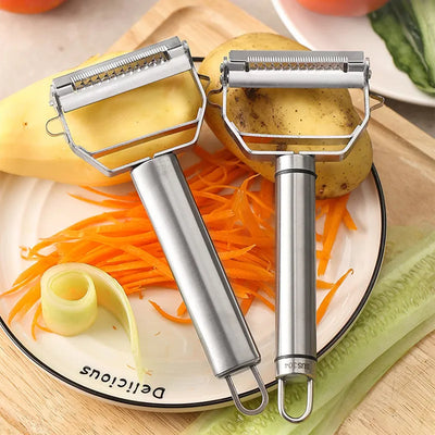 Peeler Vegetable Cutter Multi-function Slicer Grater 304Stainless Steel Fruit Potato Cucumber Sharp Not Rust Kitchen Accessories