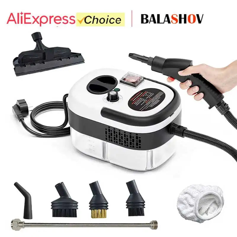 2500W Home Appliance Steam Cleaner High Temperature Pressurized Steam Cleaning Machine for Sofa,Air Conditioning Hood Car Cleane