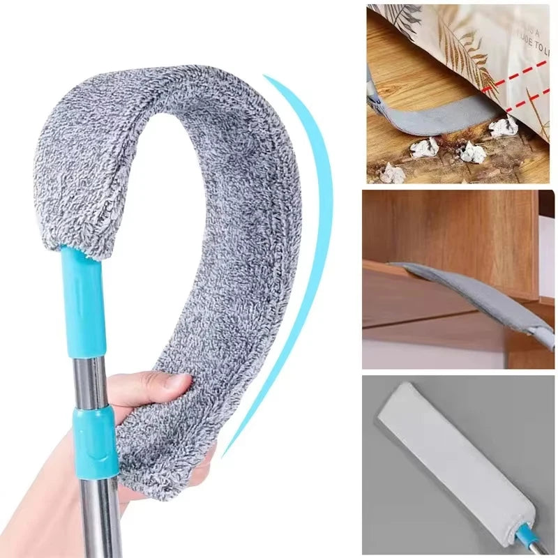 Xiaomi Mijia Long Handle Dust Mops Floor Ceiling Cleaning Mops Bed Bottom Dust Cleaner Sofa Dust Removal Brush Cleaning Tool