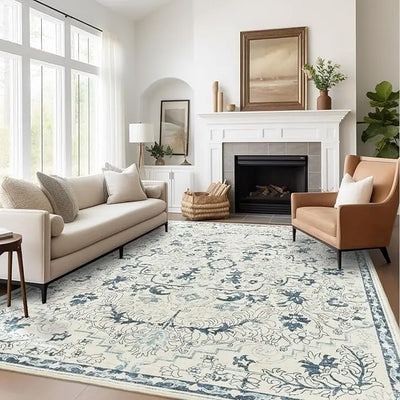 VIKAMA national style rug Retro Persian style entry kitchen Living room sofa rug Non-slip and dirt resistant carpet Bohemia RUG