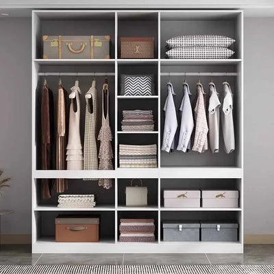 Modern Luxury Wardrobe Storage Rack Black Display Wooden Wardrobes Organizer Apartment Wohnzimmer Sofas Nordic Furniture Bedroom