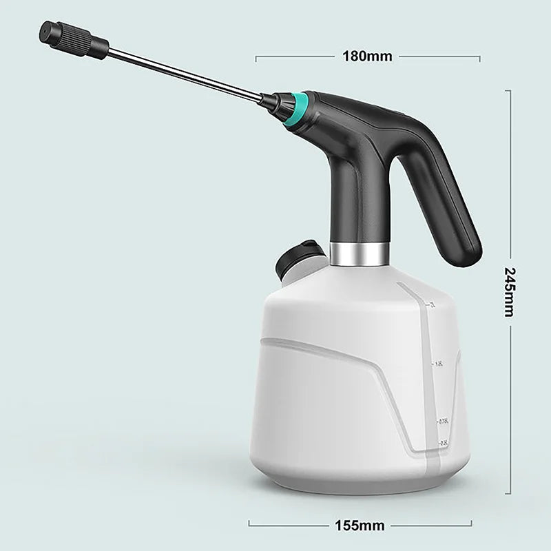 New 2L Electric Garden Sprayer Watering Can Disinfection Special Household Mini Sprayer 2000mAh Battery Spray With Extension Rod