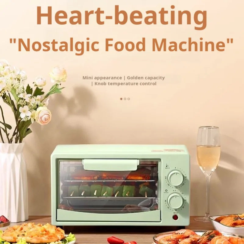 Home  Electric Oven small oven  allinone multifunction large capacity  baking automatic mini tart oven Electric Pizza Oven