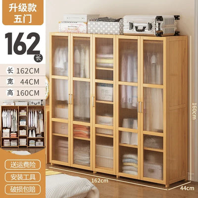 Wardrobe Wardrobe Bedroom Single Sliding Door Home Small Closet Closets And Cabinets Storage Cabinet Armored Room Set Furniture