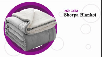 Large Sherpa Fleece Blanket Double Thick Soft Warm Bed Sofa Throw Blanket Double King Size Winter Warm Blankets