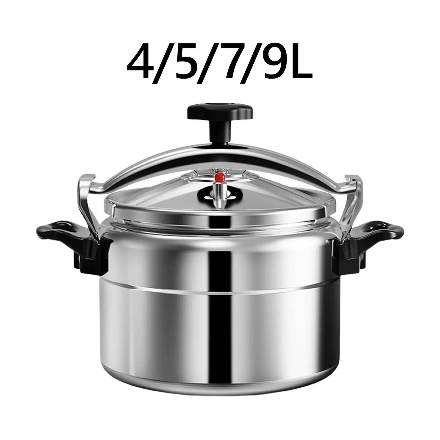 Aluminum Pressure Cooker Small for Gas Induction Cooker Kitchen Pressure Canner