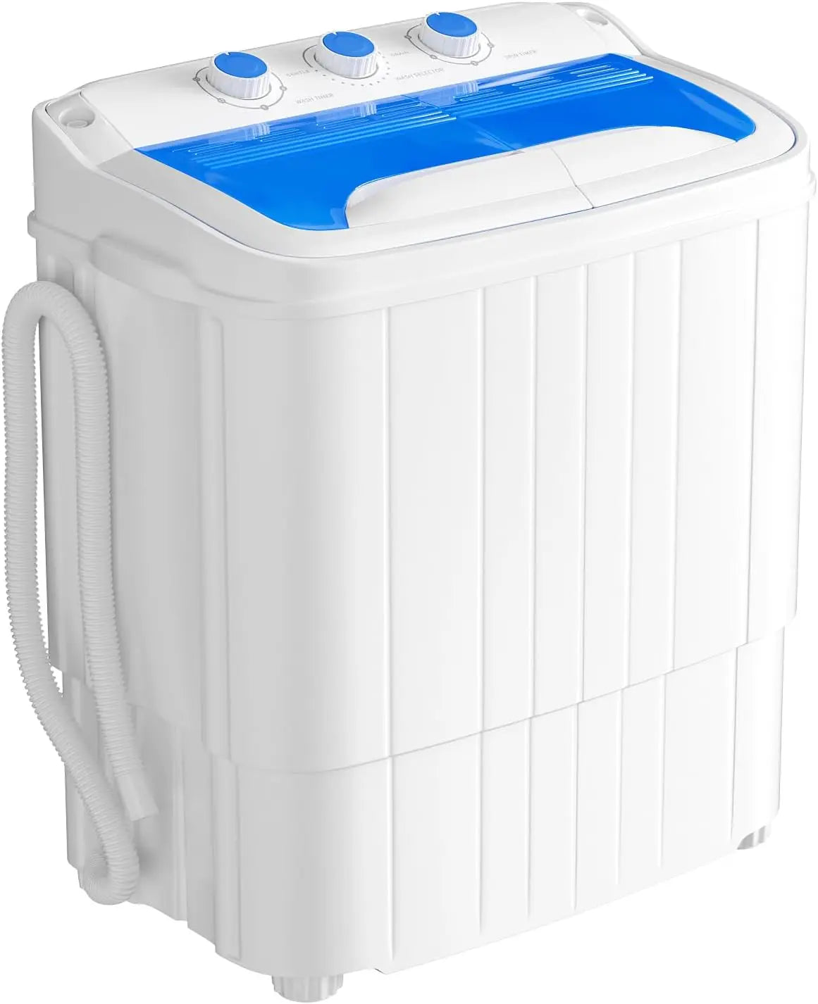 Portable Washing Machine 17.6 Lbs Compact Twin Tub Washer with Spin Cycle Washer and Dryer Combo