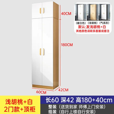 Luxury White Wardrobes Storage Hanging Room Organization Wardrobe Bedroom Wooden Ropero Armable De Ropa Home Furniture