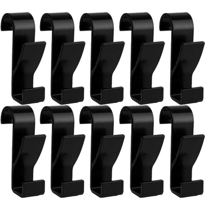 12-3PCS Bathroom Hanger Clips Heated Towel Radiator Rail Hook Holder Multifunction Drying Rack Hook Towel Clothes Storage Hanger