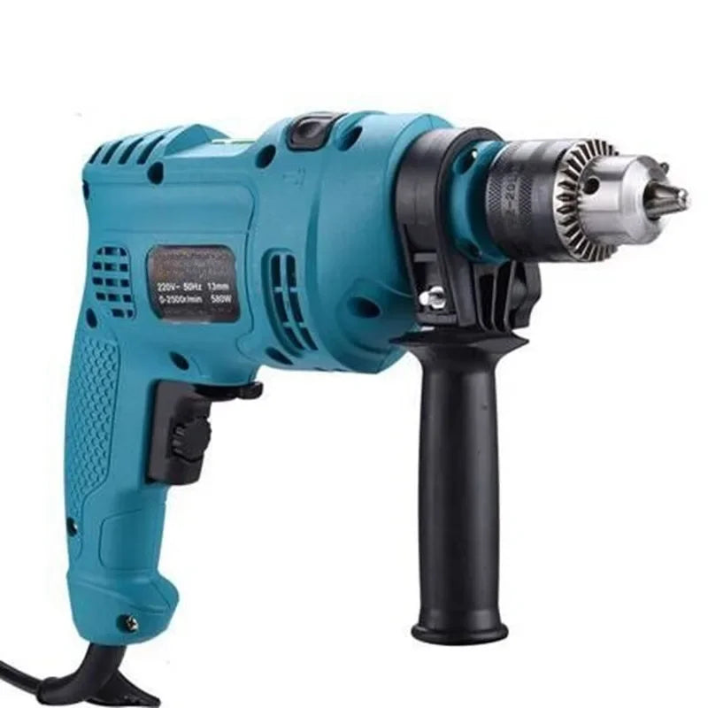 BIESUO Impact Drill Multi-functional Household Handgun Drill Dual-purpose Variable Speed Reversible Electric Power Tool