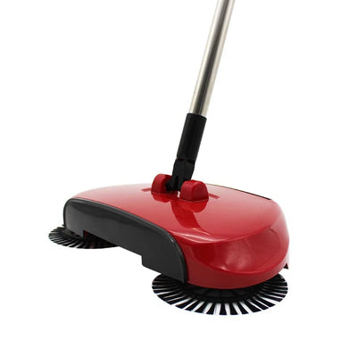 Three-In-One Multifunctional Hand Push Sweeper Push Broom Vacuum Cleaner, Sweeping Mopping Sweeper Household Cleaning Package