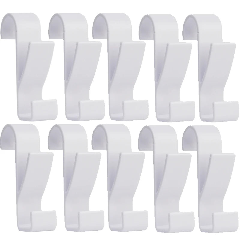 12-3PCS Bathroom Hanger Clips Heated Towel Radiator Rail Hook Holder Multifunction Drying Rack Hook Towel Clothes Storage Hanger