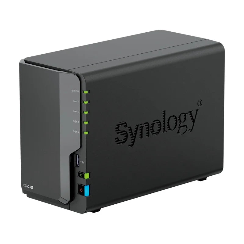 Enterprise NAS Synology DiskStation DS224+ NAS Cloud For Home Small business 2 disk slot 2/4G rivate cloud storage,shared server