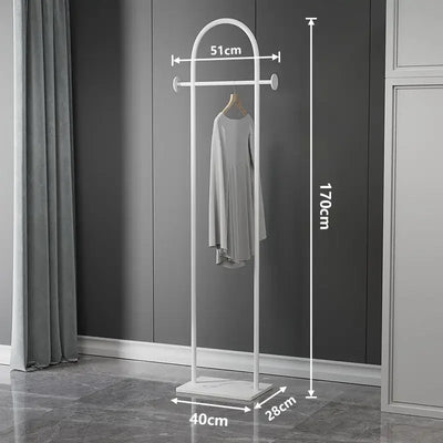 Floor Standing Creative Clothes Hanger Luxury Living Room Clothes Hangers Simple Rock Board Base Clothes Coat Racks Furniture