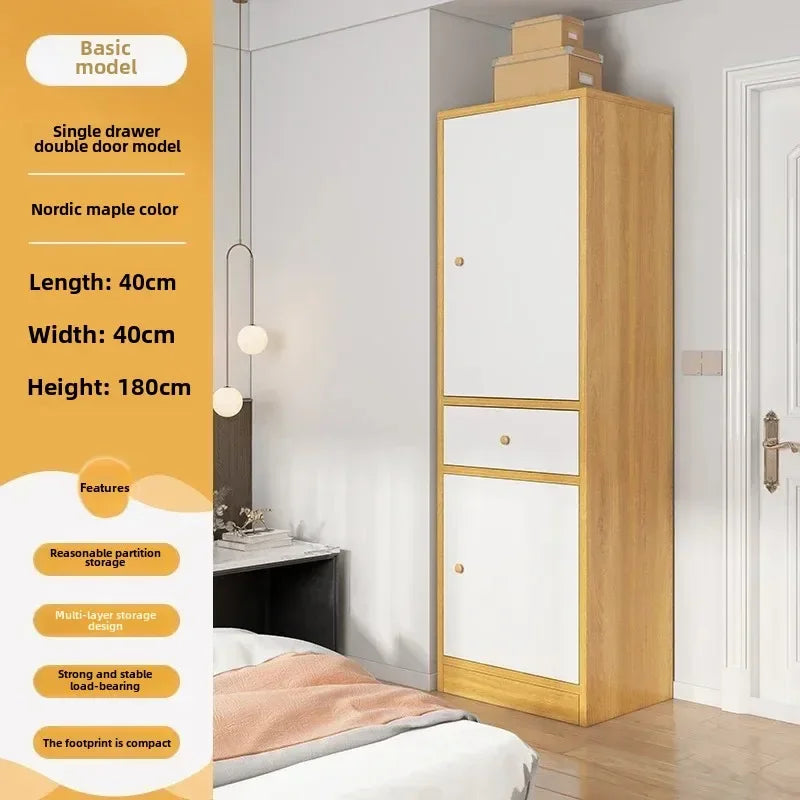 Wood Wardrobes Multifunction Storage Bedroom Designer Cupboard Clothes Drawer Vestidores Furniture