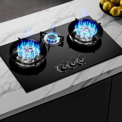 Gas stove household liquefied gas embedded natural gas fierce fire dual-purpose stove table kitchen stove