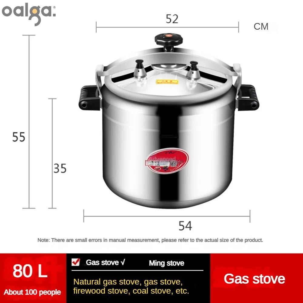 Universal Explosion-proof Pressure Cooker, Large Capacity, Super-Large Gas Induction Cooker, Commercial