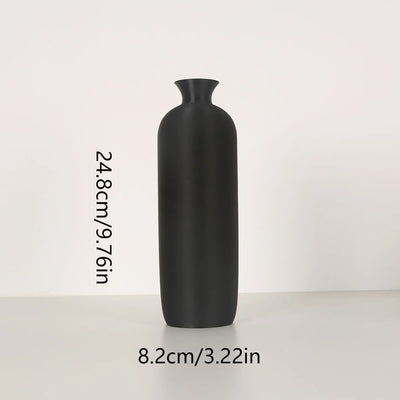 1 PC Nordic minimalist style vase, black and white classic, creative design, home decoration vase combination