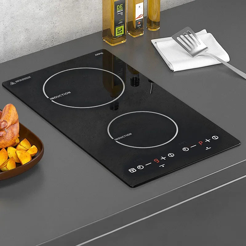 induction cooktop electric stove 3400W built-in hob 2 burner Induction cooker