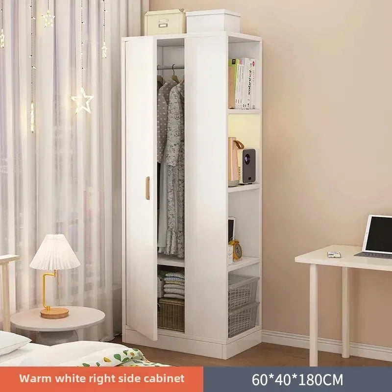 Wood Wardrobes Multifunction Storage Bedroom Designer Cupboard Clothes Drawer Vestidores Furniture