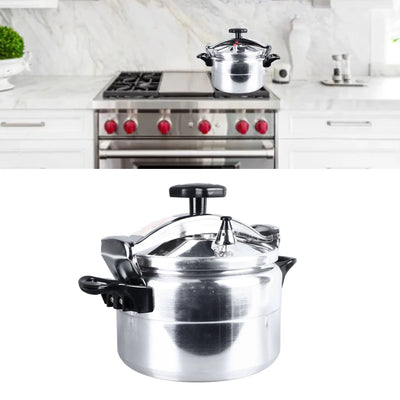 5L Pressure Cooker with Double Handle Explosion Proof Aluminium Alloy Pressure Pot for Gas Stove