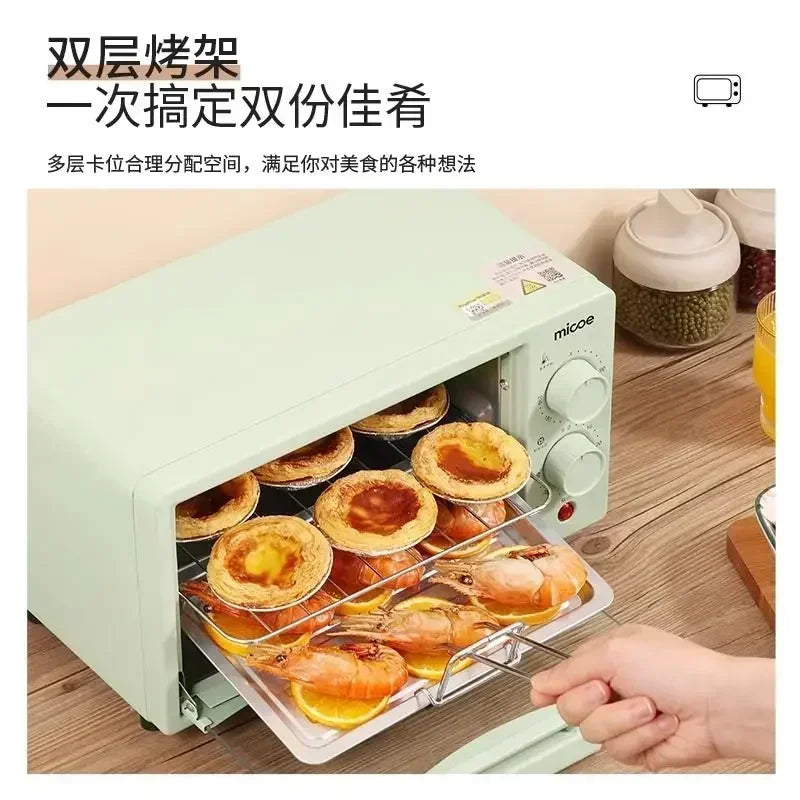 Electric oven small air frying oven household new steam bake breakfast all-in-one machine cake baking machine