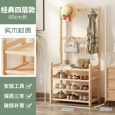 Wooden Shoulder Bag Shoe Cabinet Entrance Hall Library Vertical Bar Shoe Stand Designer Living Room Sapateira Garden Furniture