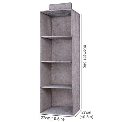 New creative household clothes hanging drawer box underwear finishing storage Collapsible Storage Shelves Closet Organizer