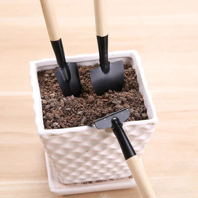 1/1.5l Long Spout Watering Can With Gardening Shovel Set Garden Irrigation Spraying Pot For Indoor Outdoor Plants Flower Office