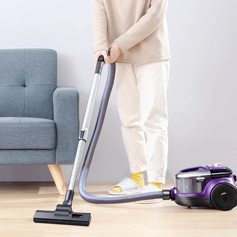 Vacuum cleaner for household use with large suction capacity, small power wired handheld horizontal strong