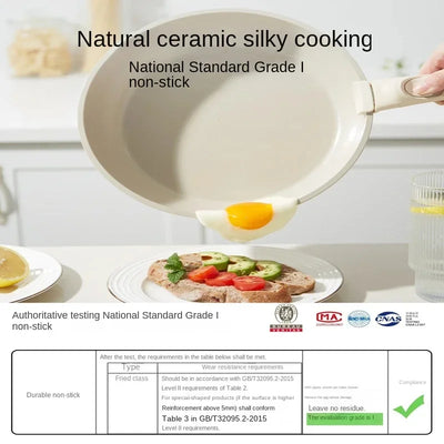 Ceramic Nonstick Cookware Set Toxic-Free Kitchen Pots and Pans Induction Cooking Set Non-Stick Kitchenware